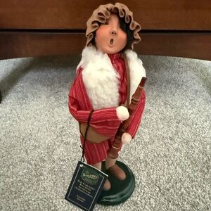 Nativity Series Caroler Figurine - Shepherd Boy with Flute